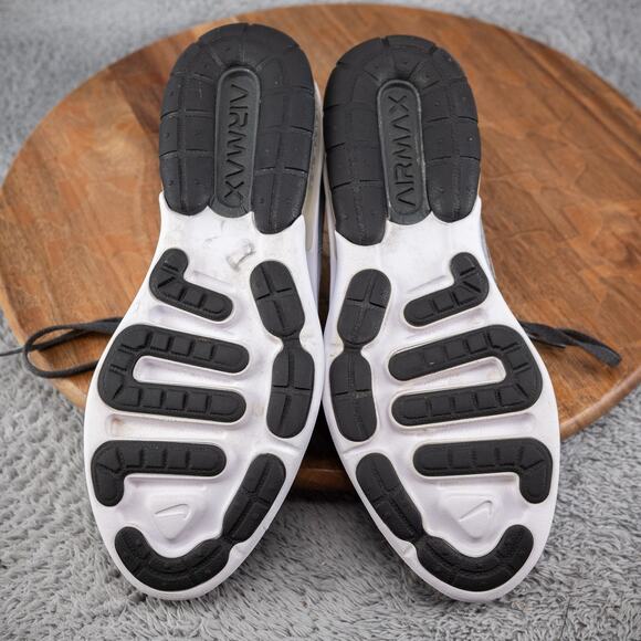 Nike Trainers Mens 6 Air Max Sequent 4 Grey White Running Shoes School Gym - Picture 6 of 8